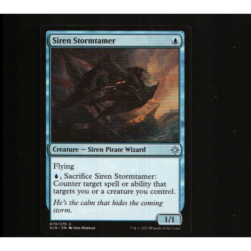 SIREN STORMTAMER 79 UC IXALAN MAGIC: THE GATHERING